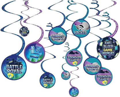 Fortnite Battle Royal Swirl Decorations Just For Kids Battle Royale Game Png Fortnite Battle Royale Transparent