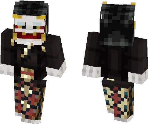 Install Oni Mask Man Skin For Free Minecraft Skins Ender Girl Png Oni Mask Png