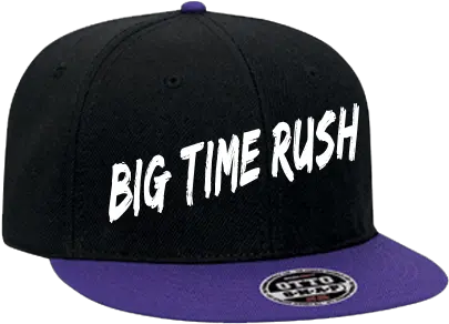 Big Time Rush Hat Snapback Flat Bill Baseball Cap Png Big Time Rush Logo