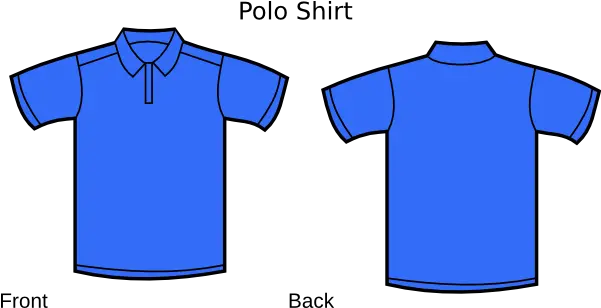 Library Of Blue Polo Shirt Vector Free Stock Png Files Blue Polo Shirt Template Polo Png