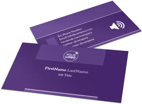 Music Concert Business Card Template Business Card Png Facebook Logo For Business Cards