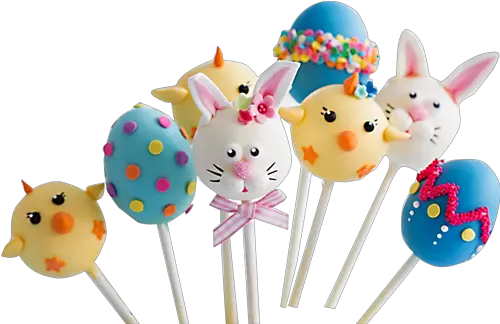 Cake Pops Easter Themed Cake Pops Png Cake Pops Png