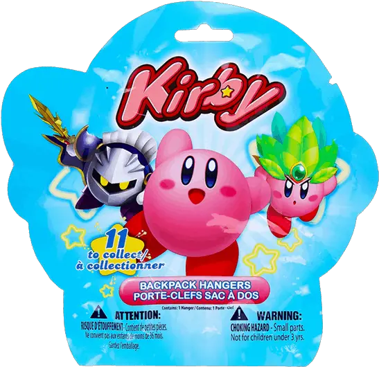 Nintendo Kirby Blind Backpack Hanger Single Pack Club Mocchi Mocchi Kirby Png Kirby Face Png