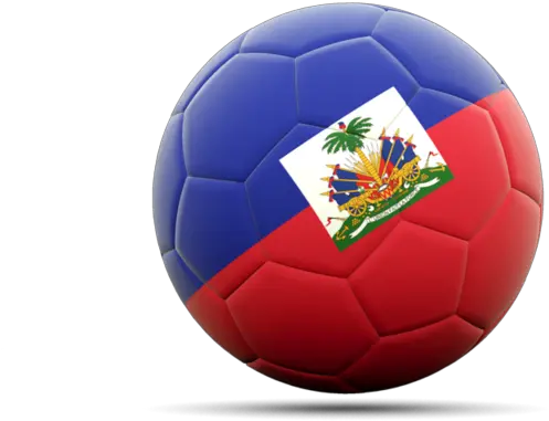 Football Icon Illustration Of Flag Haiti Png Download