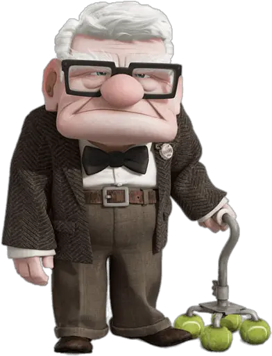 Carl Fredricksen Transparent Png Upp Carl Fredricksen Up Png