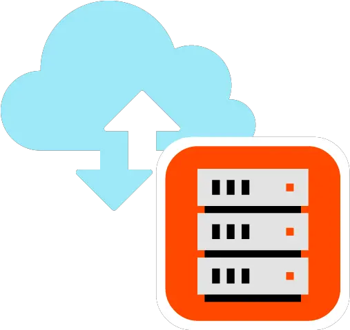 Private Cloud Hosting Dkddicom Vertical Png Cloud Server Icon