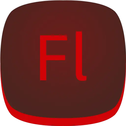 Fl Adobe Flash Icon Solid Png Adobe Flash Logo