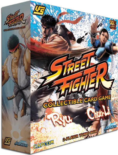 Street Fighter 2 Player Turbo Box Street Fighter Card Game Png Street Fighter 2 Logo