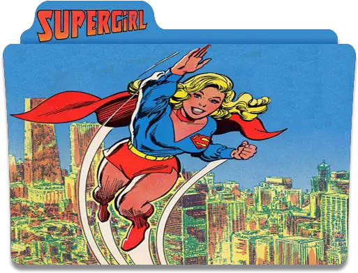 Supergirl Jaceu0027s Folder Icons Fictional Character Png Supergirl Icon