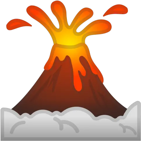 Volcano Emoji Volcano Emoji Png Volcano Png