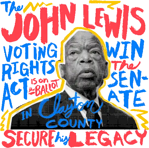 John Lewis Voting Rights Gif Suit Separate Png John Lewis Icon