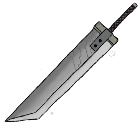 Cloud Buster Sword Png 8 Image Clouds Sword Clip Art Cloud Strife Png png