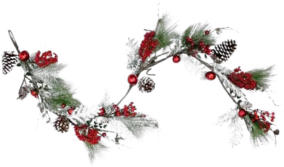 Outdoor Christmas Garland Png Picture Mart Garland Garland Png