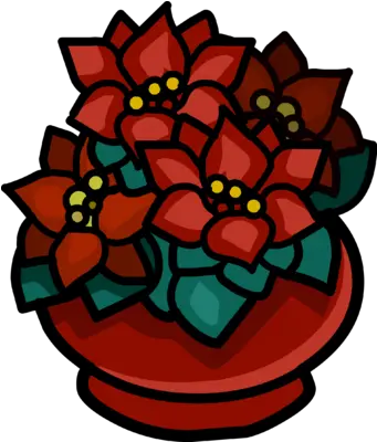 Club Penguin Online Wiki Clip Art Png Poinsettia Png