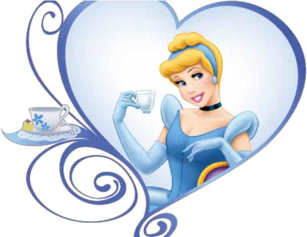 Download Cinderella Heart Cliparts Disney Princess Png Cinderella Transparent