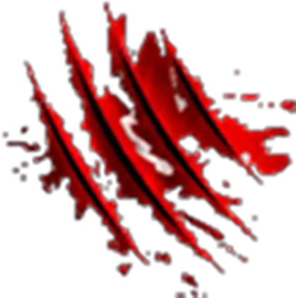 Hd Red Scratches Png Blood Scratch Roblox Scratches Transparent