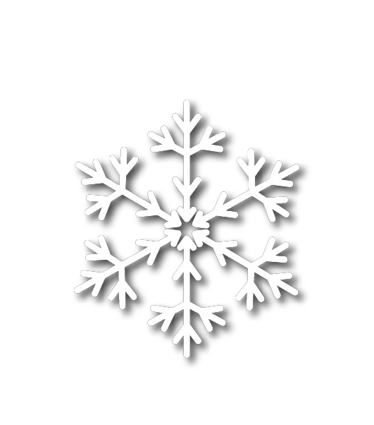 3d Snowflake Png