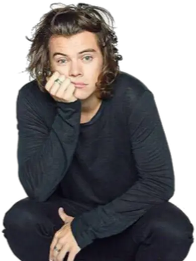 Download Photo Harry Styles Imagines 2018 Png Image With Harry Styles Sitting Transparent Harry Icon