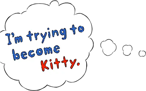 I Want To Become Hello Kitty The Icon Of Japan Kawaii In Dot Png Hello Kitty Facebook Icon