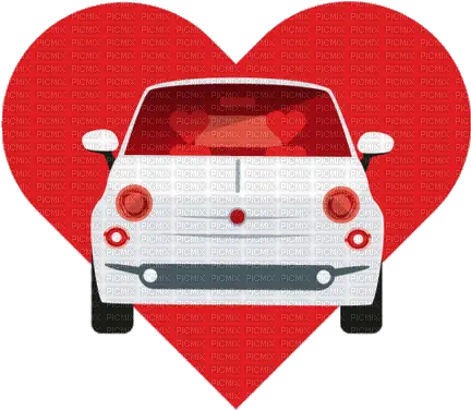Carvoitureredlovecoeurvictoriabea Heart Auto Subcompact Car Png Red Automotive Icon