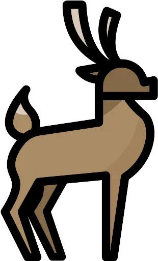 Deer Vector Svg Icon 56 Png Repo Free Png Icons Animal Figure Deer Icon