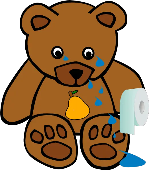 Download Crying Bear Png Images Clipart Free Teddy Bear Cartoon Cryin Baby Icon