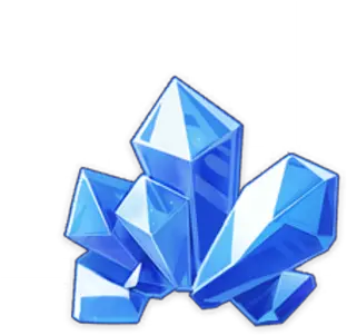 Magical Crystal Chunk Genshin Impact Wiki Fandom Magic Crystal Genshin Impact Png Blue Crystal Icon