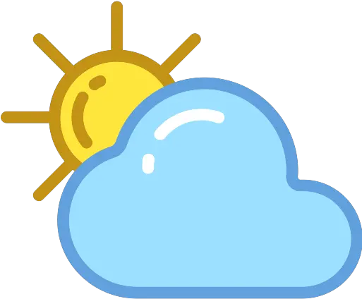 Cloudy Clouds And Sun Vector Svg Icon 2 Png Repo Free Dharmachakra Png Sky Icon