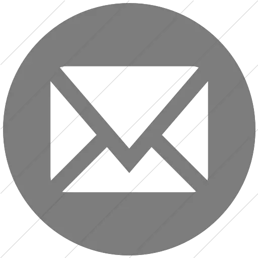 Simple Dark Gray Mail Icon Logo Facebook Email Instagram Png Email Icon Grey