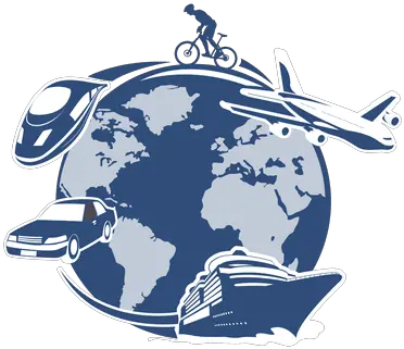 World Travel Transportation Globe Transparent Png U0026 Svg World Map With Purple Background Globe Logo Png