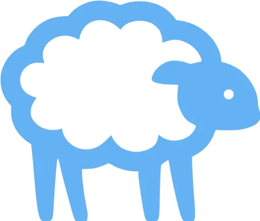 Tropical Blue Sheep Icon Free Tropical Blue Animal Icons Transparent Background Sheep Icon Png Uno Icon