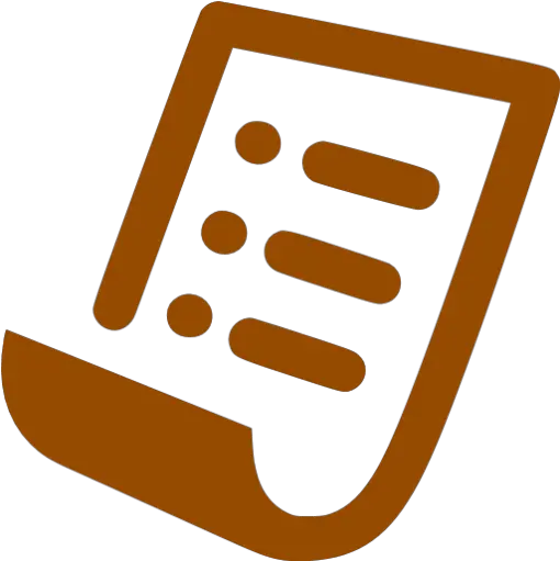 Brown Purchase Order Icon New Order Icon Orange Png Order Form Icon