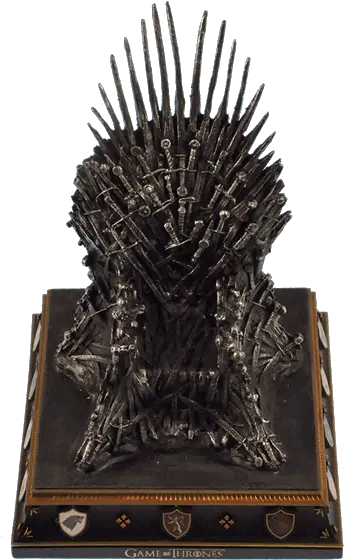 Noble Collection Iron Throne Bookend Trono De Game Of Thrones Png Iron Throne Png