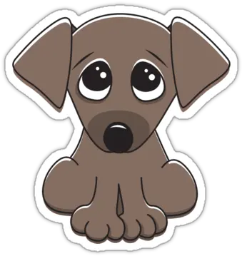 Cute Cartoon Dog With Big Begging Eyes Puppy Dog Eyes Cartoon Png Sad Dog Png