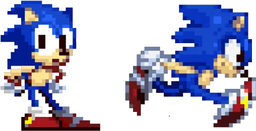 Sonic The Hedgehog Pixel Cursor U2013 Custom Sonic Custom Cursor Png Sonic The Hedgehog Icon