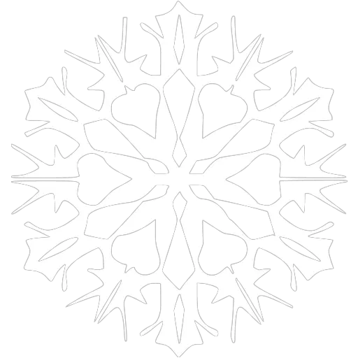 Simple Snowflake Png