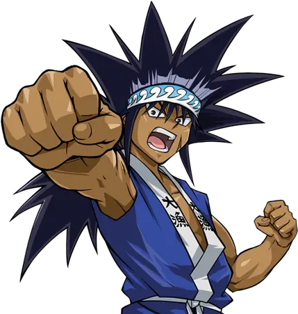 Download Hd Yugioh Hair Png Mako Tsunami Transparent Png Yugioh The Greatest Fisherman Yugioh Png