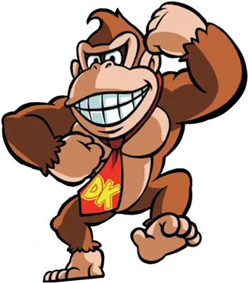 Easy Donkey Kong Clipart Easy Donkey Kong Drawing Png Donkey Kong Png