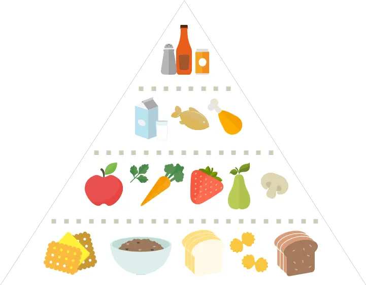 My Healthy Plate Healthy Food Pyramid Singapore Png My Plate Replaced The Food Pyramid As The New Icon
