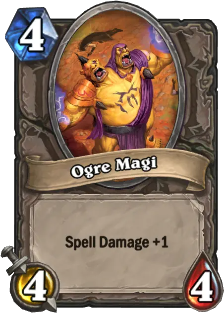 Ogre Magi Hearthstone Card Statistics Hsreplaynet Hearthstone Magma Rager Png Ogre Png