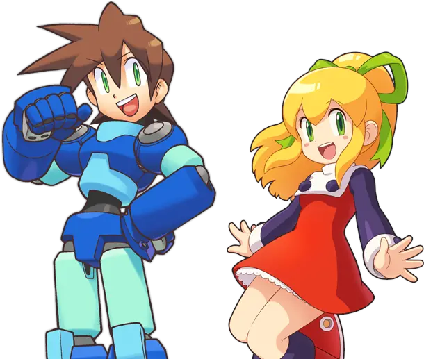 Mobile Breath Of Fire 6 Megaman And Roll The Spriters Mega Man Roll Png Mega Man Png