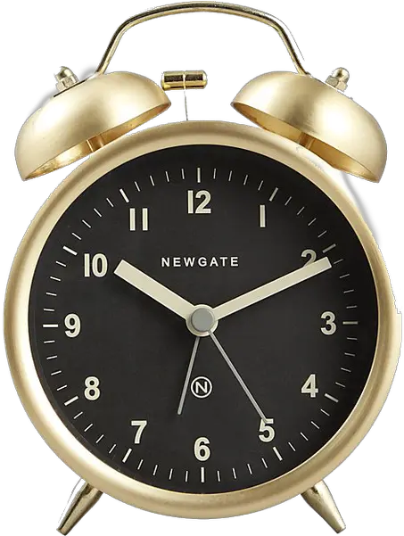 Charlie Gold Alarm Clock Transparent Alarm Clock Gold Png Gold Clock Png