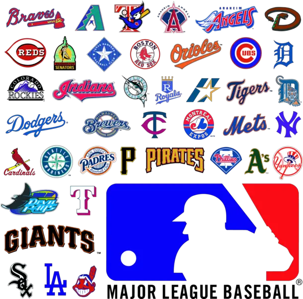 Major League Baseball Logos Major League Baseball Logos Png Baseball Logo Png