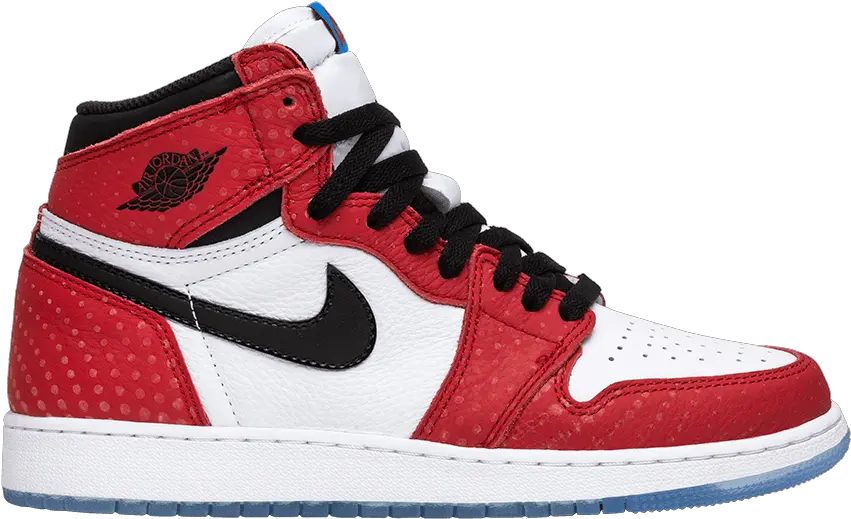 Air Jordan 1 Retro High Gs U0027origin Storyu0027 Sneakers Men Chicago Red Jordan 1 Png Miles Morales Png