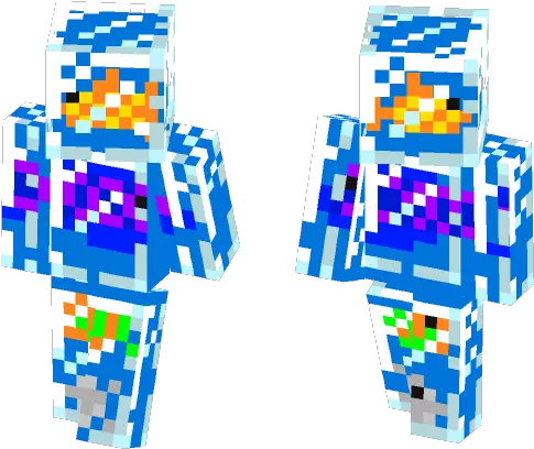 Download The Walking Fish Bowl Minecraft Skin For Free Fish Skin For Minecraft Png Fish Bowl Png