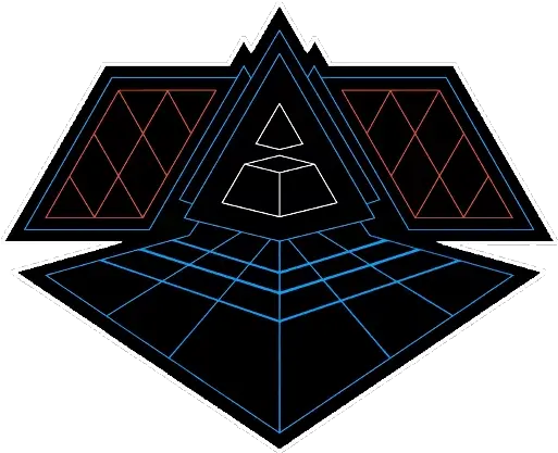 Daft Punku201d Stickers Set For Telegram Daft Punk Alive 2007 Logo Png Daft Punk Png