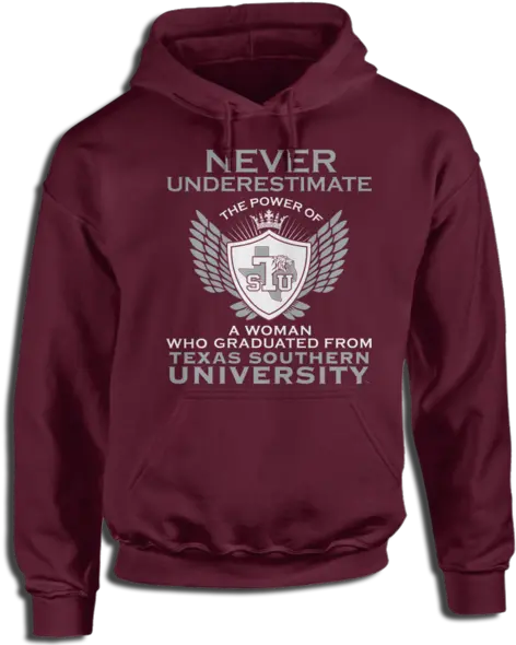 Texas Southern University Catch Up With Jesus Hoodie Png Texas Southern Logo