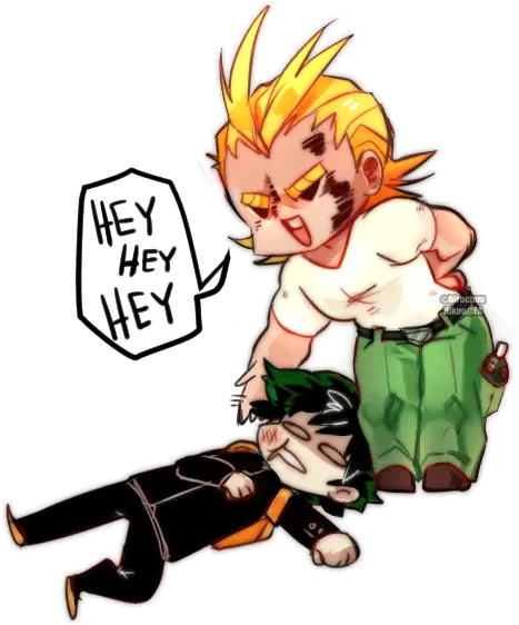 Une Luciole All Might Transparent Gif Png All Might Transparent