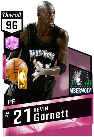 Download 04 Kevin Garnett Pinkdiamond Dwight Howard 2k Card Png Kevin Love Png