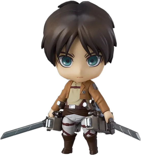 Attack Eren Yeager 4u201d Nendoroid Action Figure Attack On Titan Nendoroid Png Eren Png